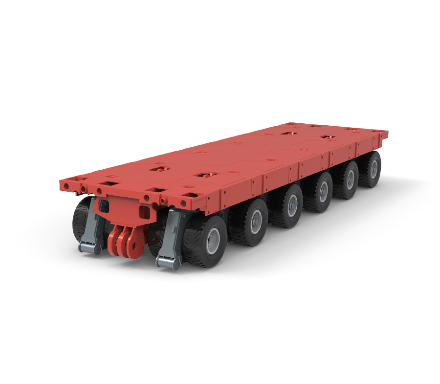 KTSP-6 zelfrijdende modulaire transporter met 6 assen (SPMT)