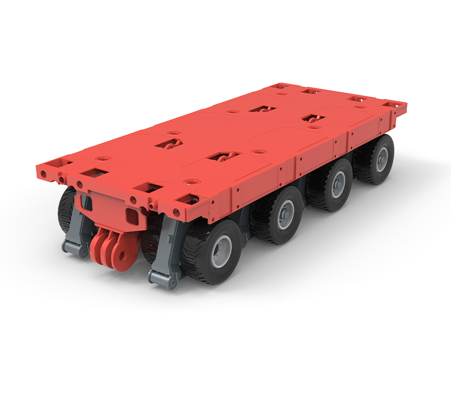 KTSP-4 zelfrijdende modulaire transporter met 4 assen (SPMT)