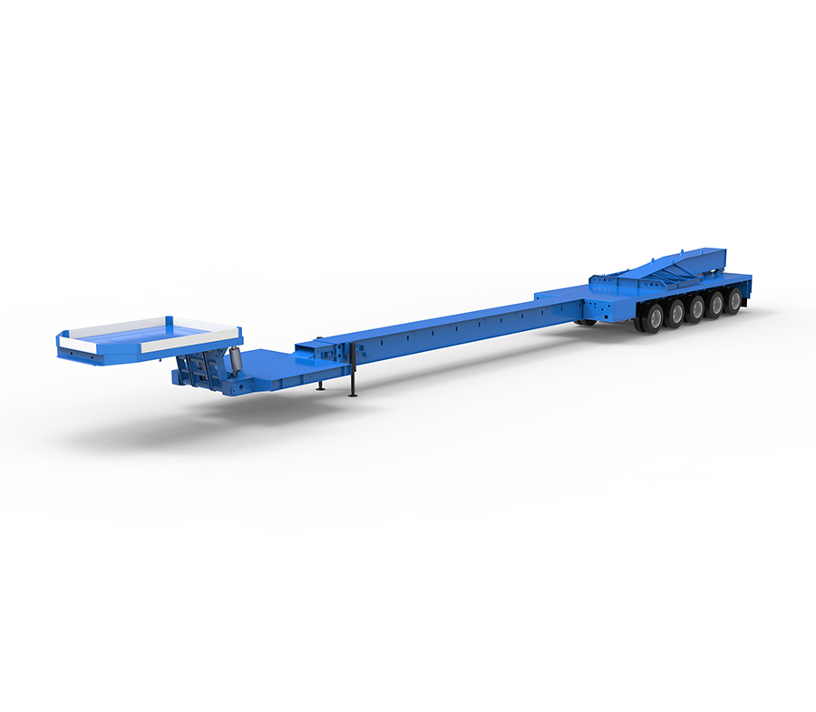 FST-B3 Gespecialiseerde oplegger voor transport van windturbines