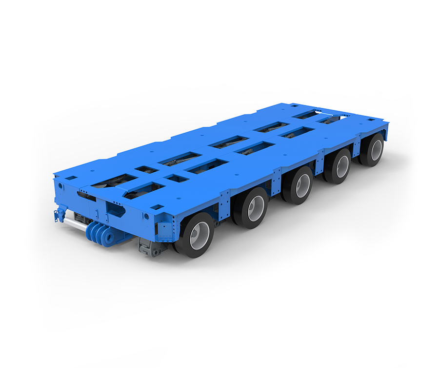 KTG-5 hydraulische assenlijntrailer met 5 assen (SPT)