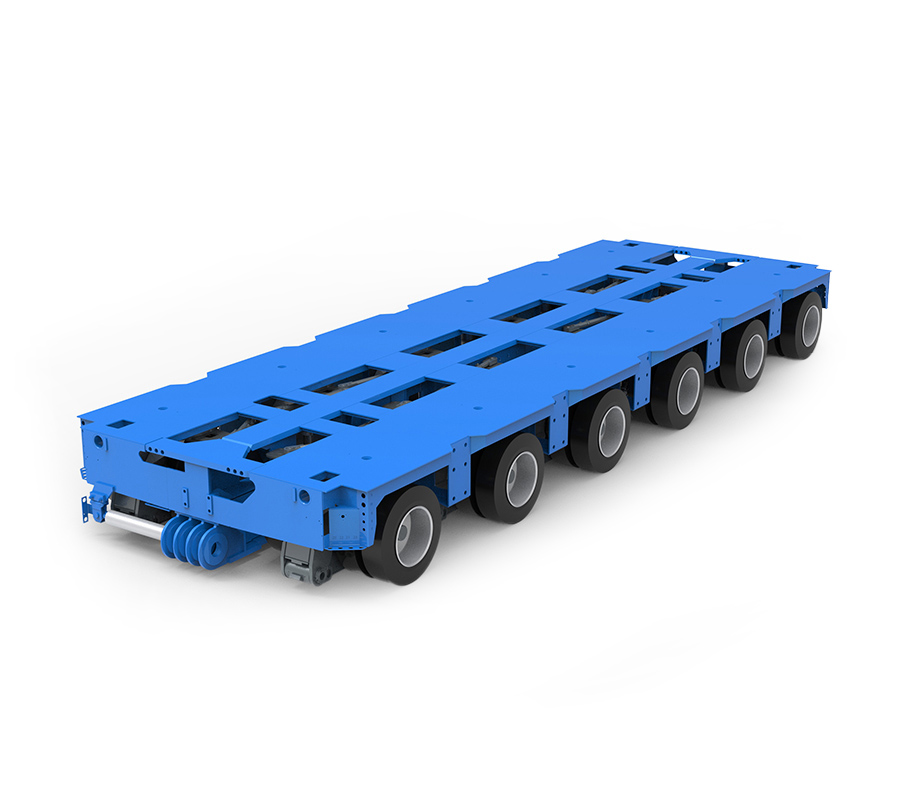 KTG-6 hydraulische assenlijntrailer met 6 assen (SPT)